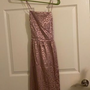 Forever 21 long leopard maxi dress